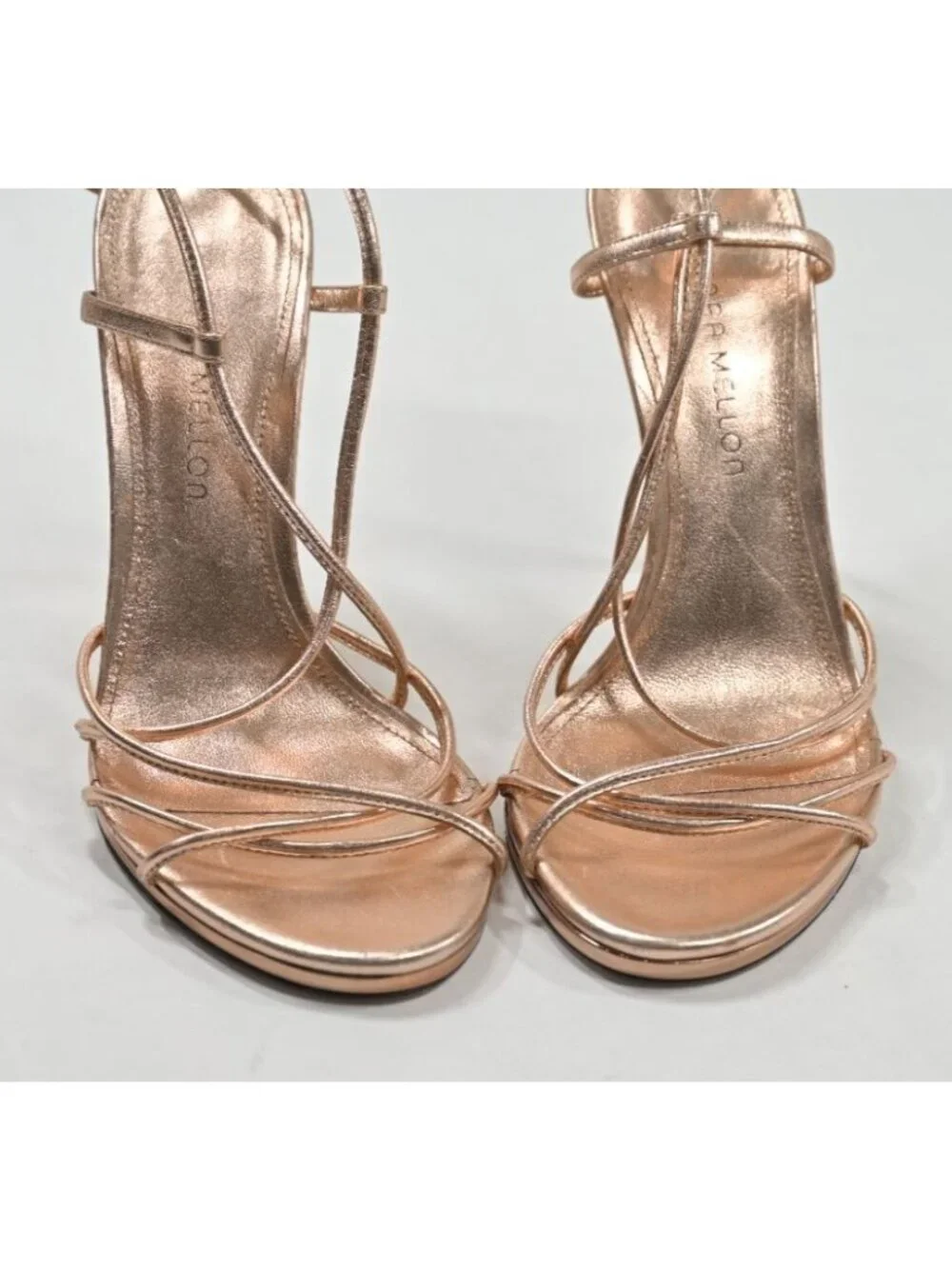 Tamara Mellon Karat Slingback Heels in Rose Gold